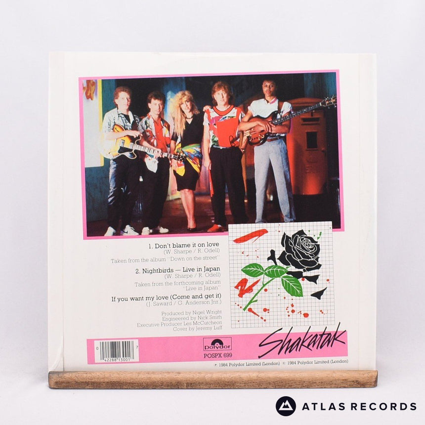 Shakatak - Don't Blame It On Love - 12" Vinyl Record - EX/EX