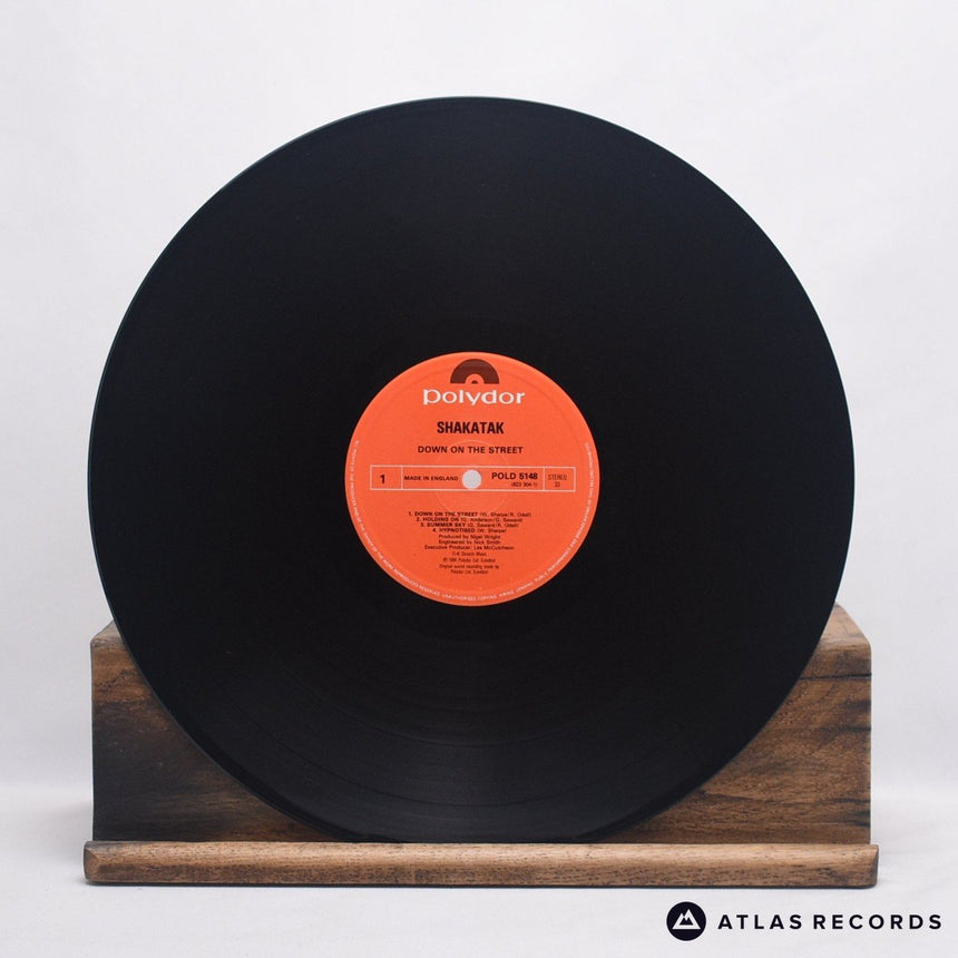 Shakatak - Down On The Street - Lyric Sheet LP Vinyl Record - EX/NM