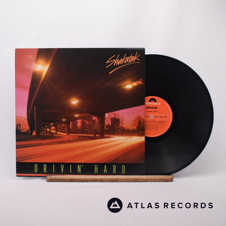 Shakatak Drivin' Hard LP Vinyl Record - Front Cover & Record