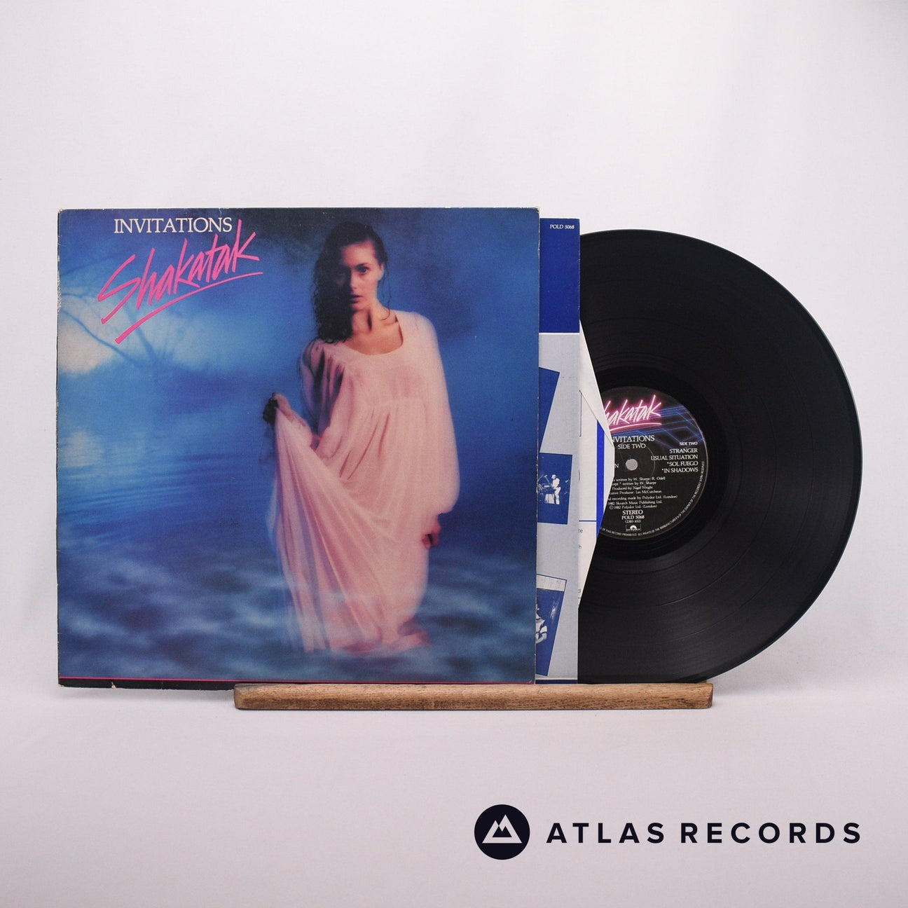 Shakatak Invitations LP Vinyl Record - Front Cover & Record