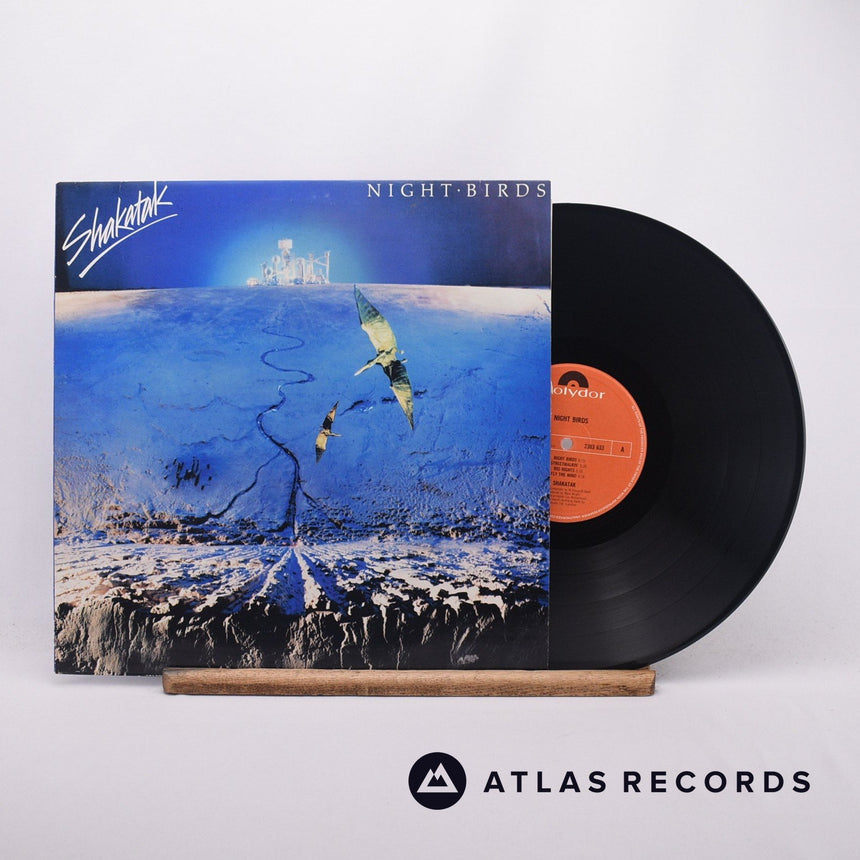 Shakatak Night Birds LP Vinyl Record - Front Cover & Record
