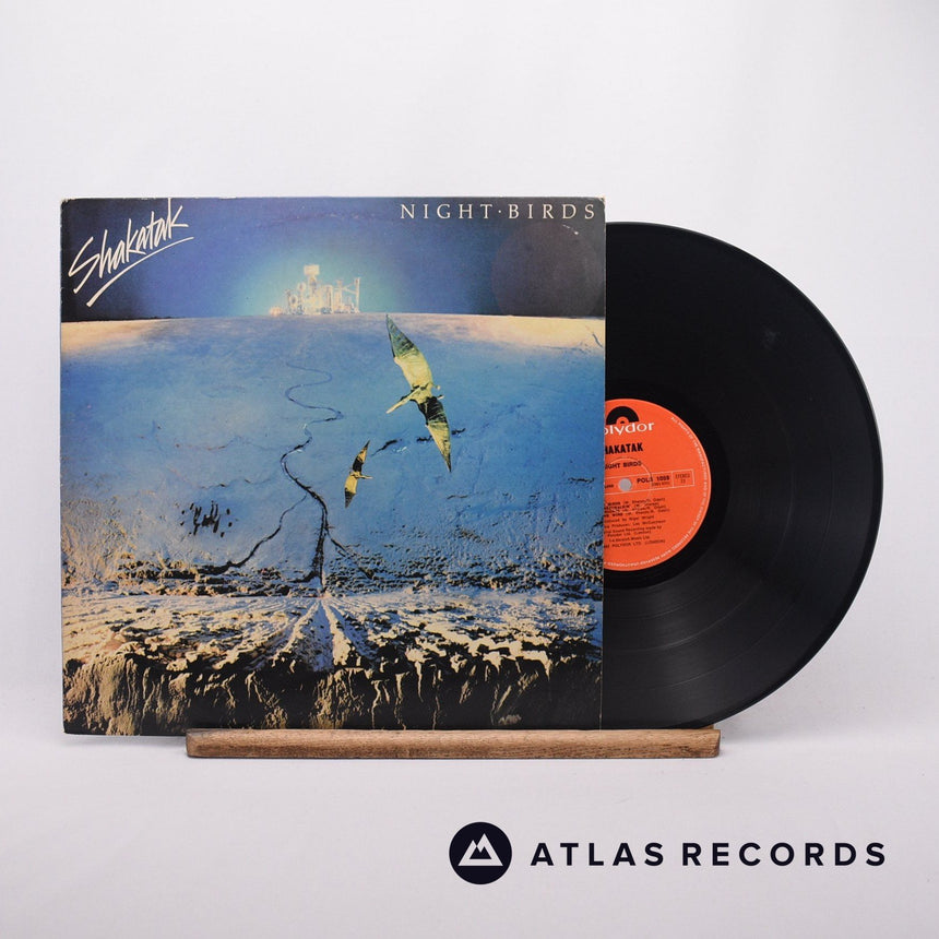 Shakatak Night Birds LP Vinyl Record - Front Cover & Record