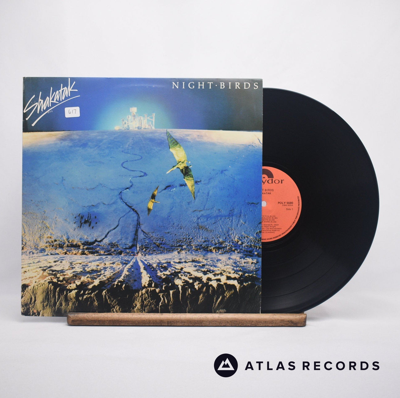 Shakatak Night Birds LP Vinyl Record - Front Cover & Record