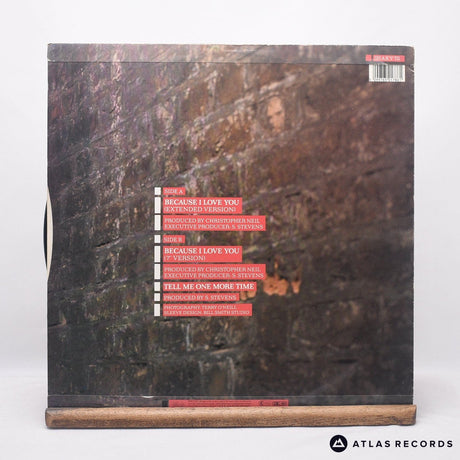 Shakin' Stevens - Because I Love You - 12" Vinyl Record - EX/EX