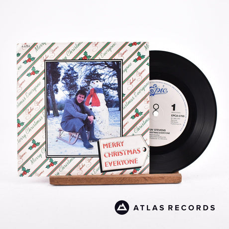 Shakin' Stevens Merry Christmas Everyone 7" Vinyl Record - Front Cover & Record