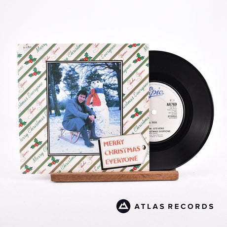 Shakin' Stevens Merry Christmas Everyone 7" Vinyl Record - Front Cover & Record