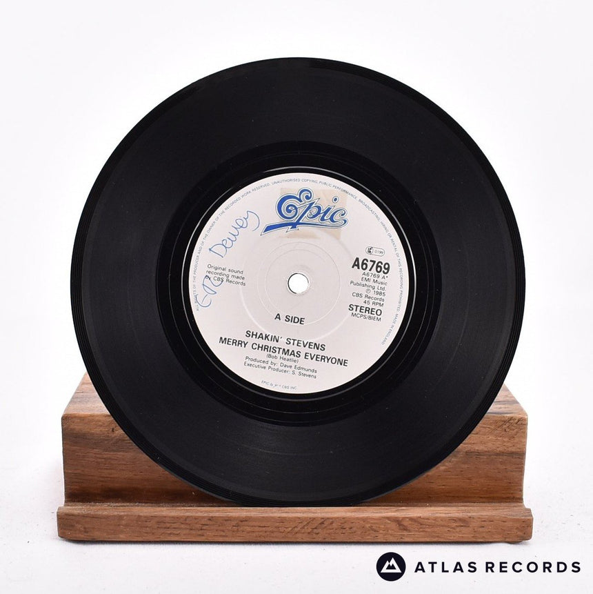 Shakin' Stevens - Merry Christmas Everyone - 7" Vinyl Record - VG+/VG+