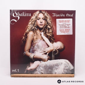 Shakira Fijación Oral Vol. 1 LP Vinyl Record - Front Cover & Record