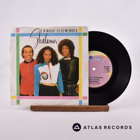 Shalamar A Night To Remember 7" Vinyl Record - Front Cover & Record