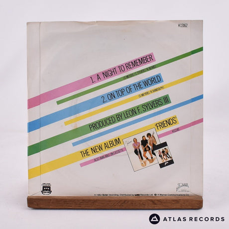 Shalamar - A Night To Remember - 7" Vinyl Record - VG+/VG+