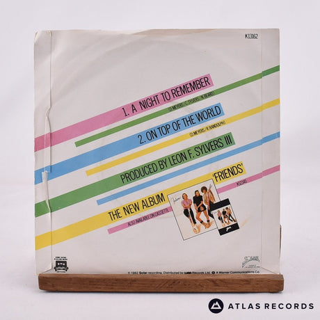 Shalamar - A Night To Remember - 7" Vinyl Record - VG+/EX