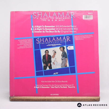 Shalamar - A Night To Remember (The M & M Mix) - 12" Vinyl Record -