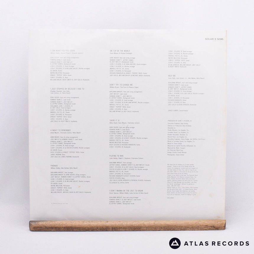 Shalamar - Friends - Strawberry Gatefold LP Vinyl Record - EX/EX