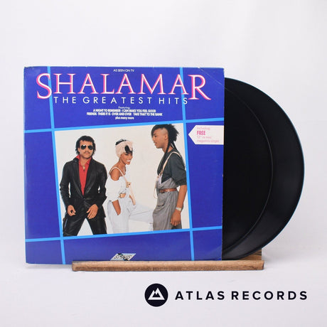 Shalamar The Greatest Hits LP + 12" Vinyl Record - Front Cover & Record