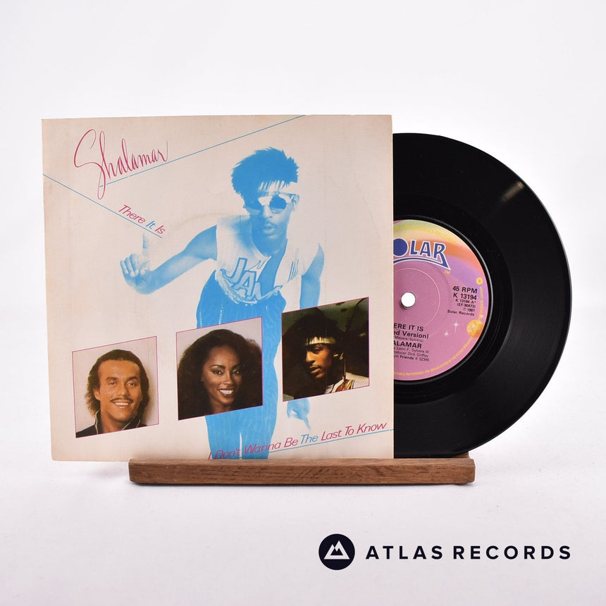 Shalamar There It Is 7" Vinyl Record - Front Cover & Record