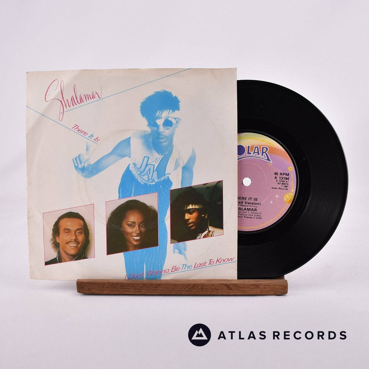 Shalamar There It Is 7" Vinyl Record - Front Cover & Record