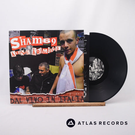 Sham 69 Dal Vivo In Italia LP Vinyl Record - Front Cover & Record