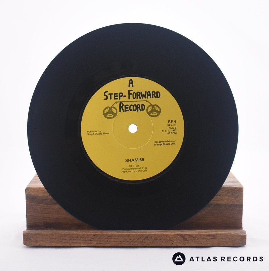 Sham 69 - I Don't Wanna - Reissue 7" Vinyl Record - EX/EX