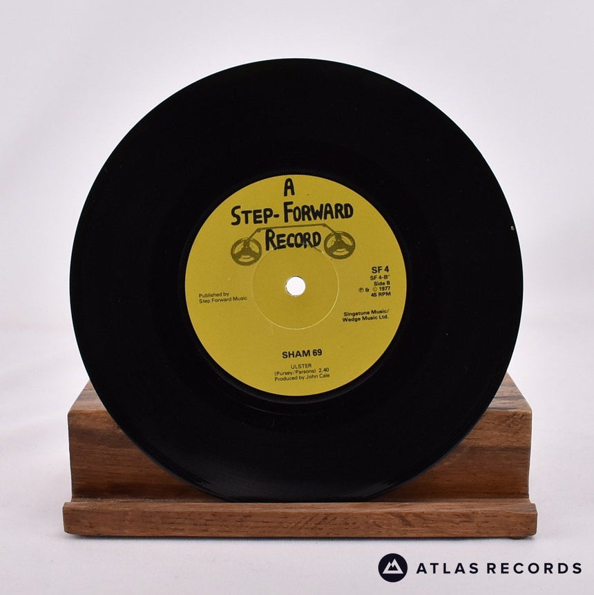 Sham 69 - I Don't Wanna - Reissue 7" Vinyl Record - VG+/EX