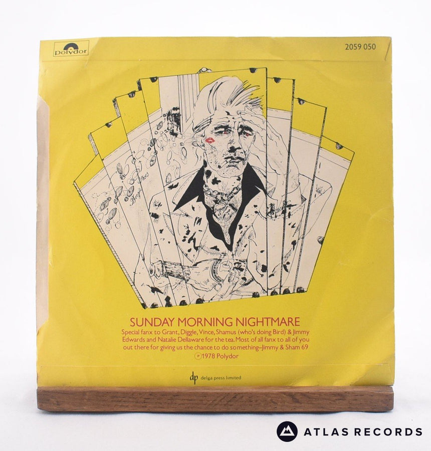 Sham 69 - If The Kids Are United - 7" Vinyl Record - VG+/EX