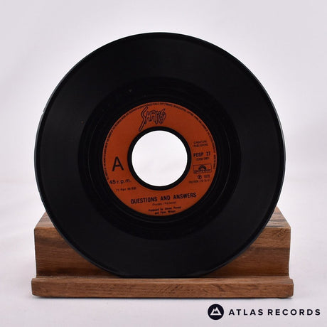 Sham 69 - Questions And Answers - Repress 7" Vinyl Record - VG+/EX