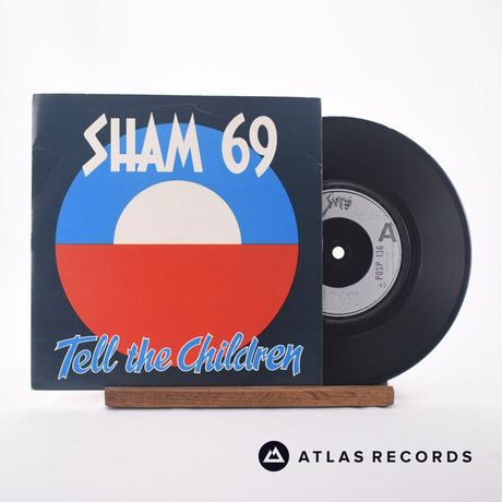 Sham 69 Tell The Children 7" Vinyl Record - Front Cover & Record