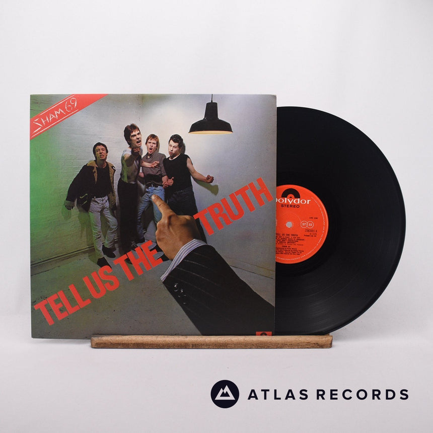 Sham 69 Tell Us The Truth LP Vinyl Record - Front Cover & Record