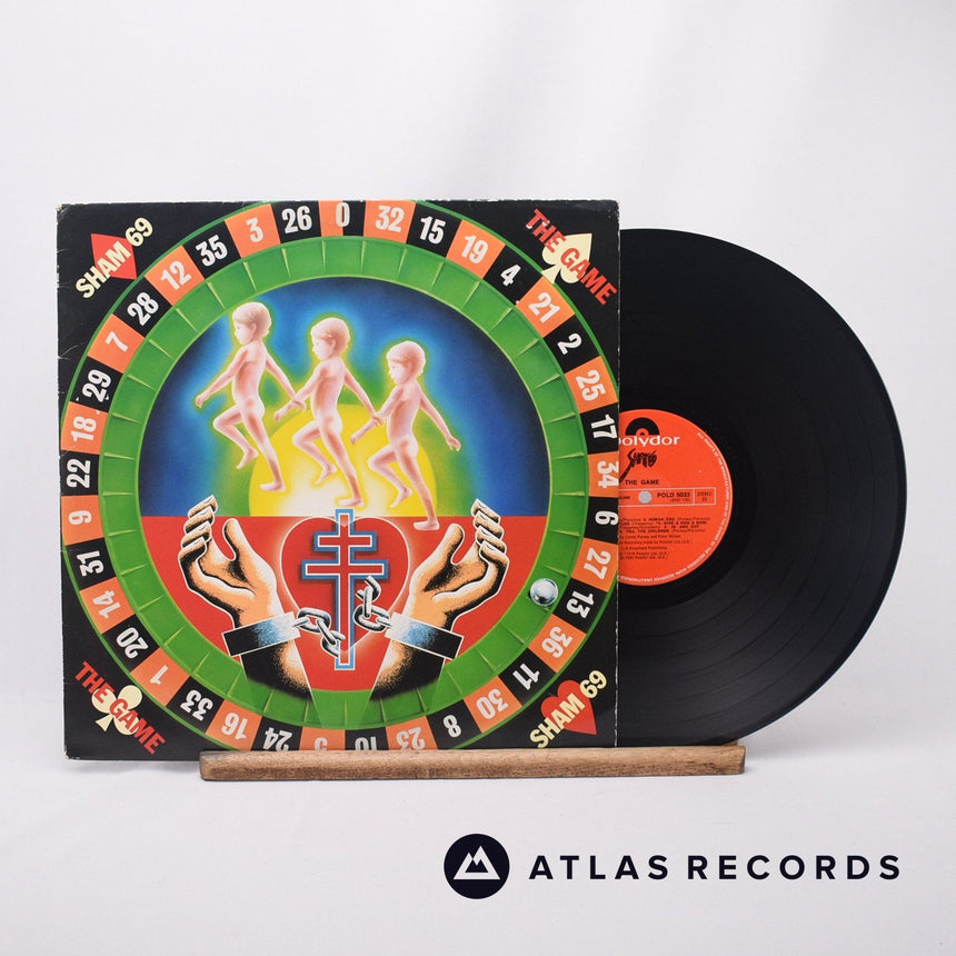 Sham 69 The Game LP Vinyl Record - Front Cover & Record