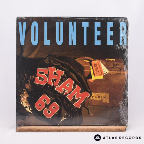Sham 69 Volunteer LP Vinyl Record - Front Cover & Record