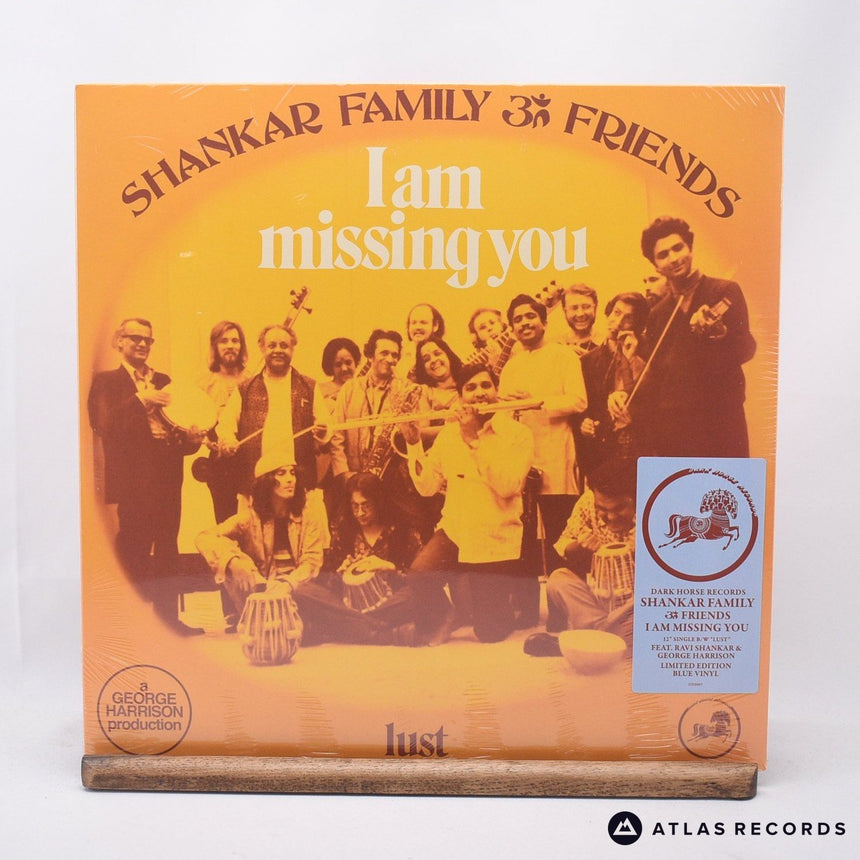 Shankar Family & Friends I Am Missing You 12" Vinyl Record - Front Cover & Record