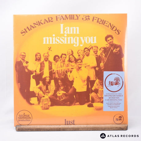 Shankar Family & Friends I Am Missing You 12" Vinyl Record - Front Cover & Record