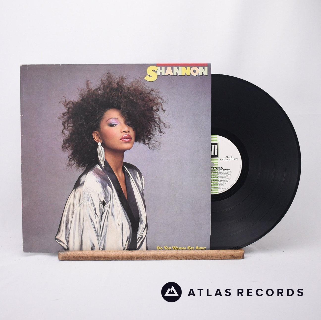 Shannon Do You Wanna Get Away LP Vinyl Record - Front Cover & Record
