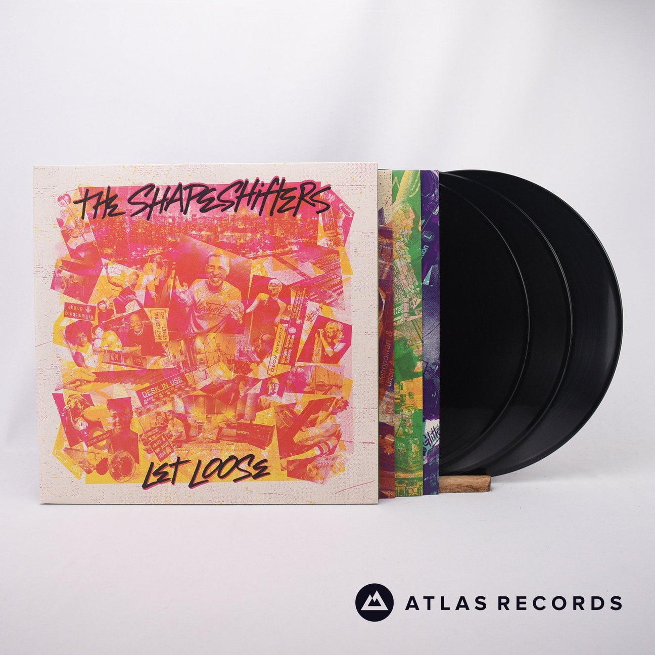 Shapeshifters Let Loose 3 x LP Vinyl Record - Front Cover & Record