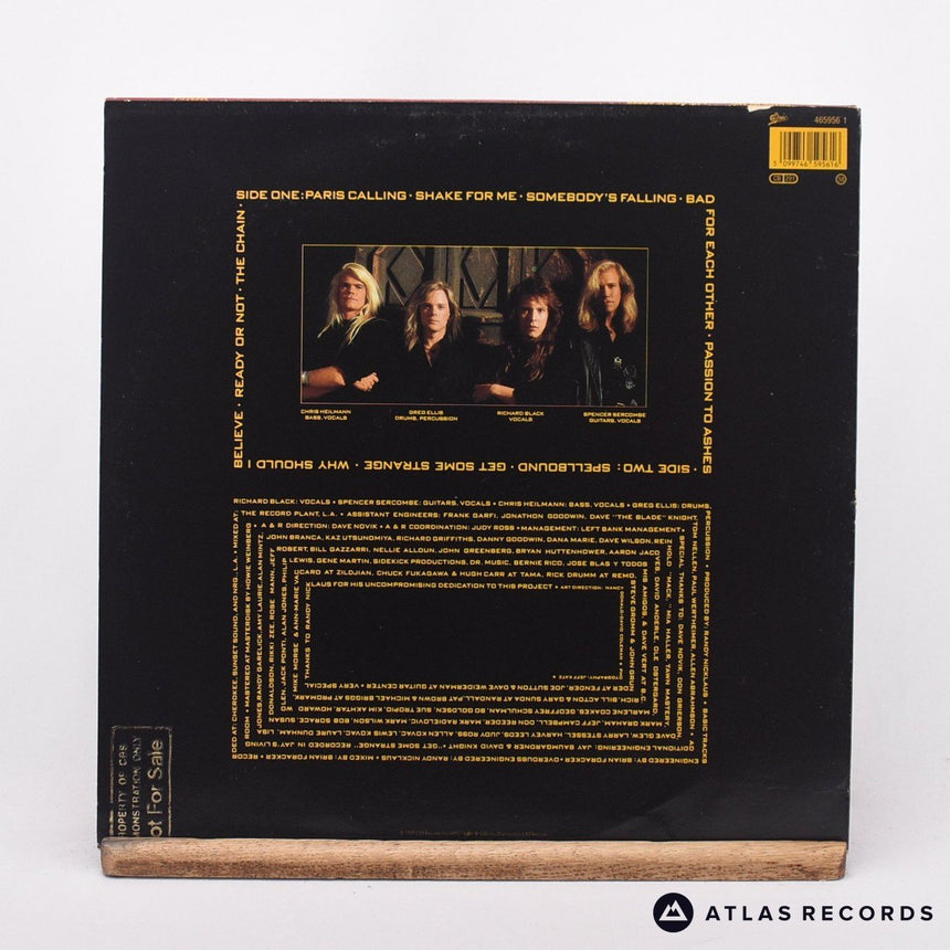Shark Island - Law Of The Order - LP Vinyl Record - VG+/EX
