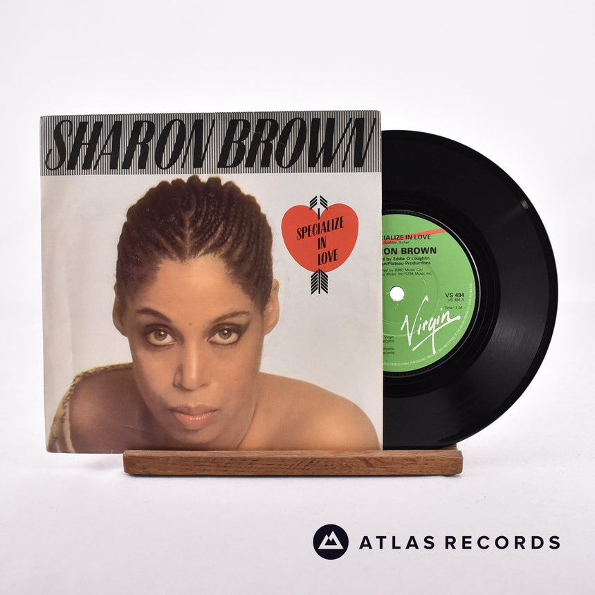 Sharon Brown I Specialize In Love 7" Vinyl Record - Front Cover & Record