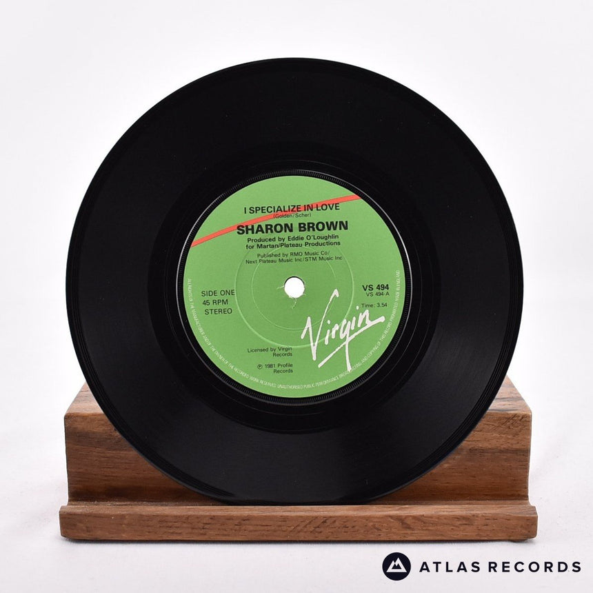 Sharon Brown - I Specialize In Love - 7" Vinyl Record - EX/EX