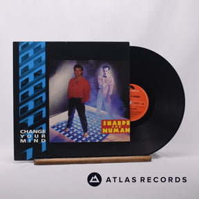 Sharpe & Numan Change Your Mind 12" Vinyl Record - Front Cover & Record