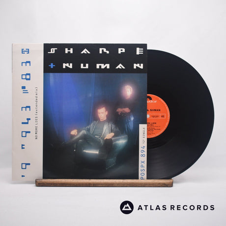 Sharpe & Numan No More Lies 12" Vinyl Record - Front Cover & Record