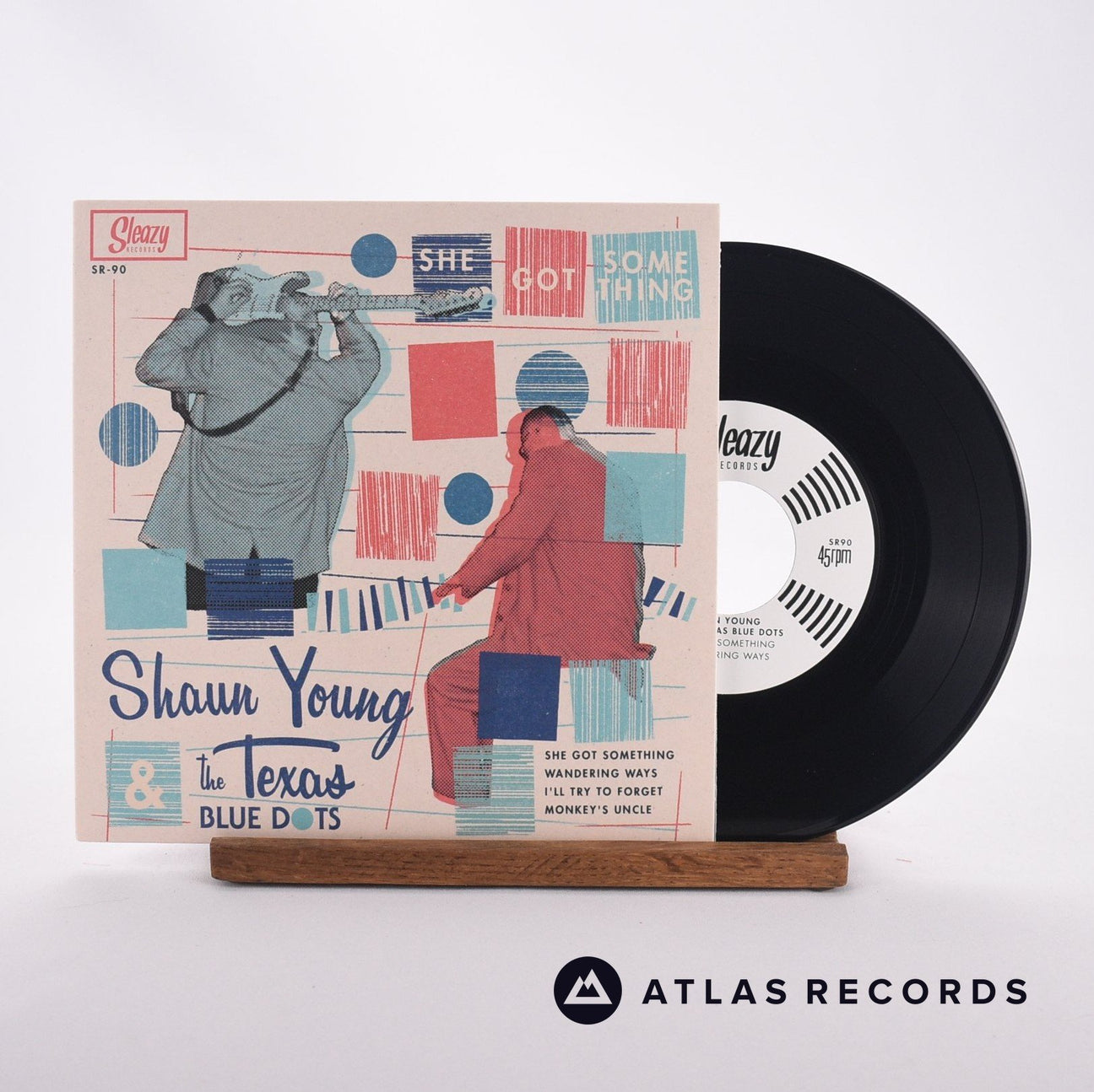 Shaun Young She Got Something 7" Vinyl Record - Front Cover & Record