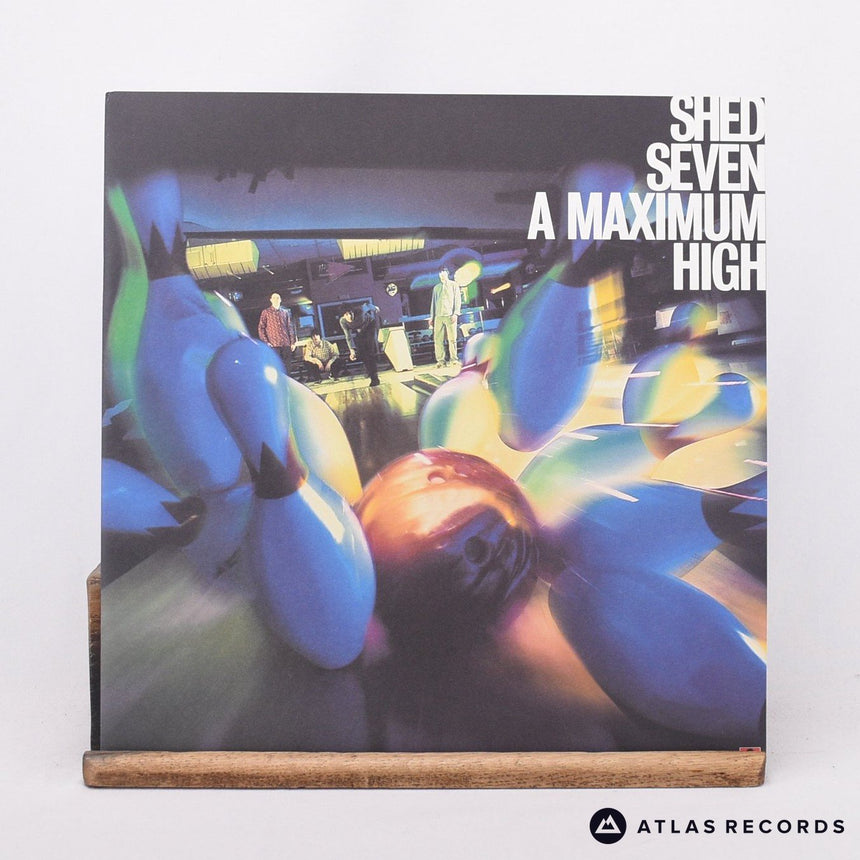 Shed Seven - A Maximum High - Booklet LP Vinyl Record - VG+/EX