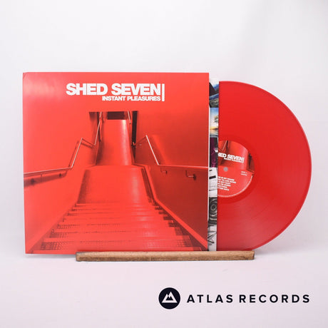 Shed Seven Instant Pleasures LP Vinyl Record - Front Cover & Record