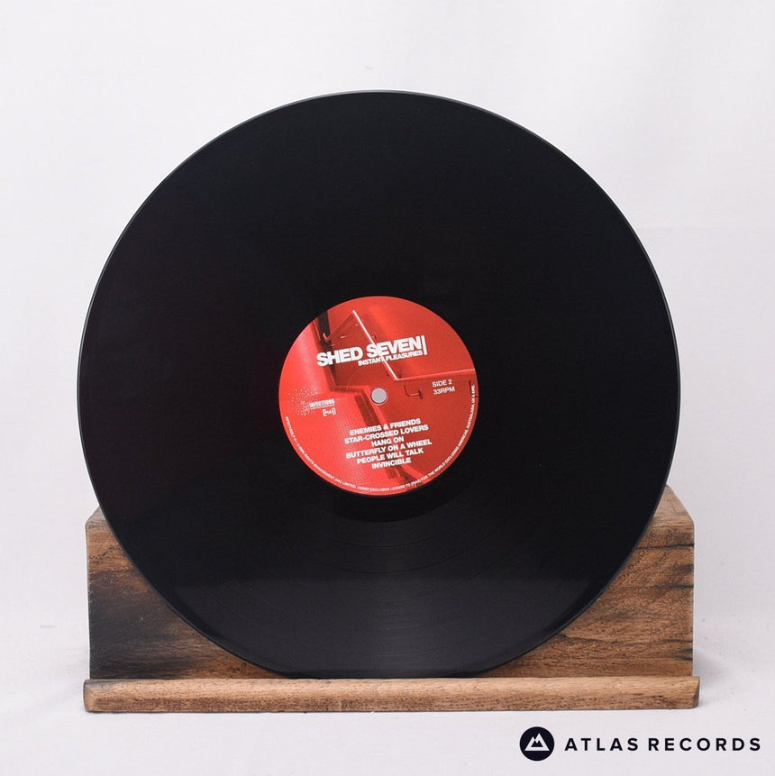 Shed Seven - Instant Pleasures - Signed A1 B1 LP Vinyl Record - NM/NM