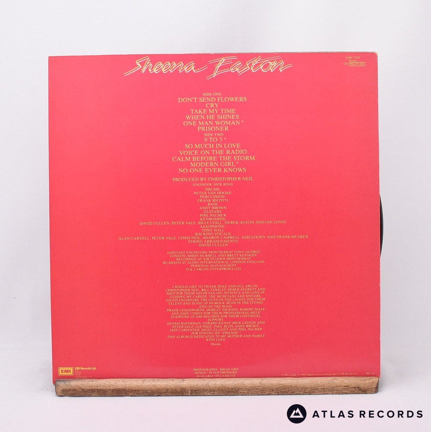 Sheena Easton - Take My Time - LP Vinyl Record - EX/NM