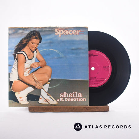 Sheila & B. Devotion Spacer 7" Vinyl Record - Front Cover & Record