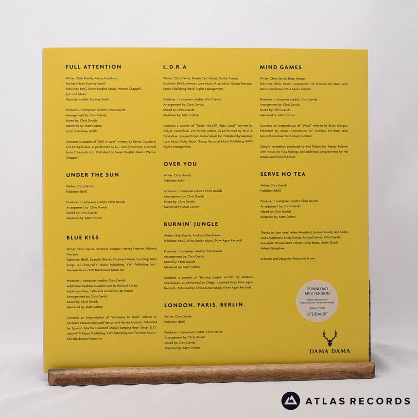 Shire Tea - Tomorrow’s People - Orange W/White &amp; Black Splatter LP Vinyl Record