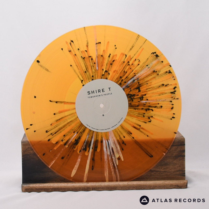 Shire Tea - Tomorrow’s People - Orange W/White &amp; Black Splatter LP Vinyl Record