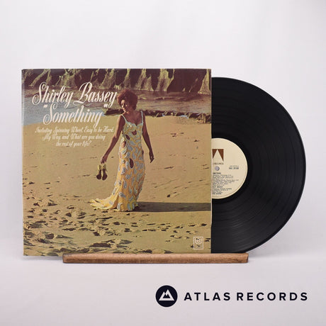 Shirley Bassey Something LP Vinyl Record - Front Cover & Record