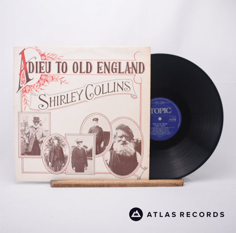 Shirley Collins Adieu To Old England LP Vinyl Record - Front Cover & Record