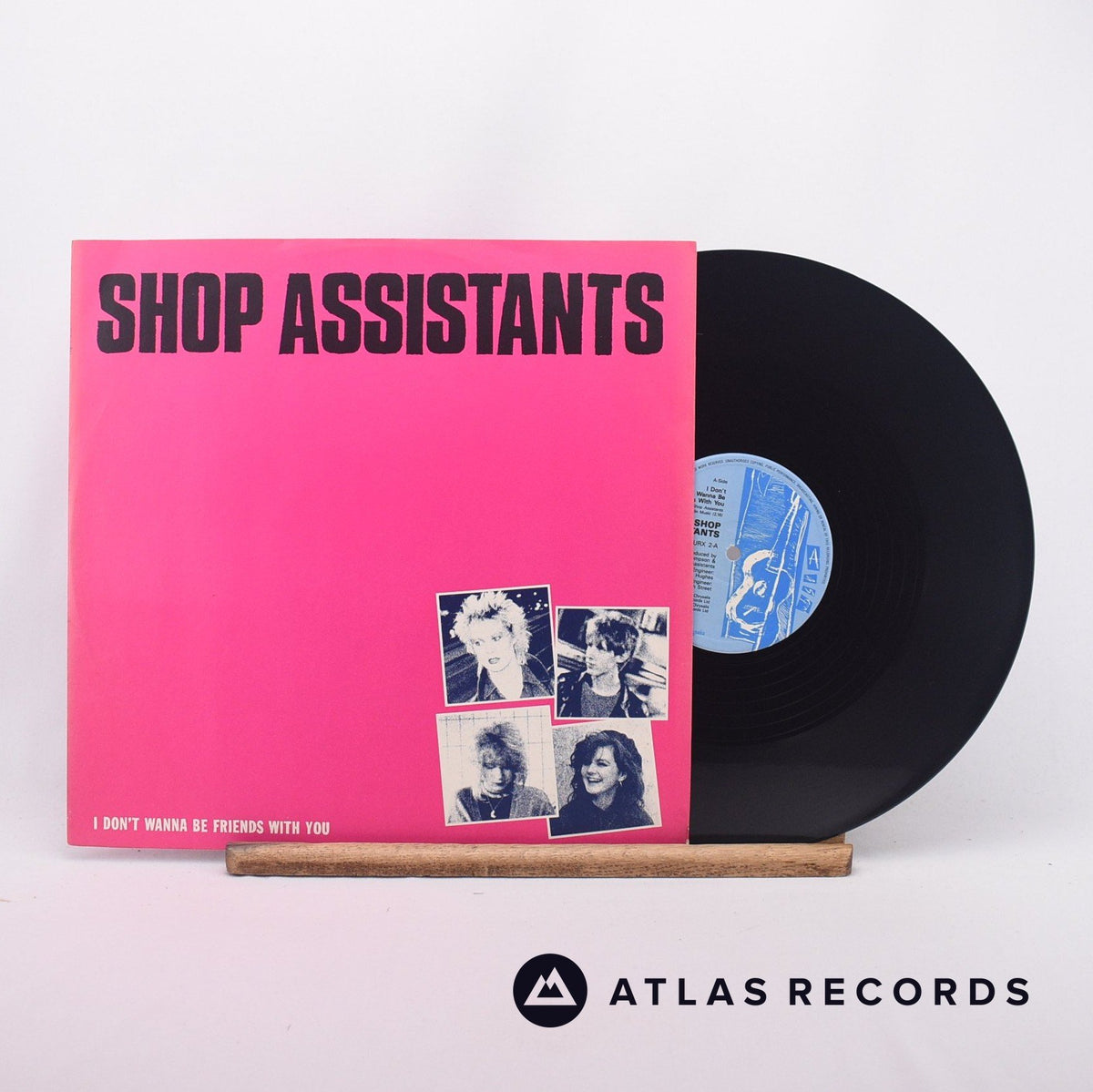 Shop Assistants I Don't Wanna Be Friends With You 12" Vinyl Record - Front Cover & Record
