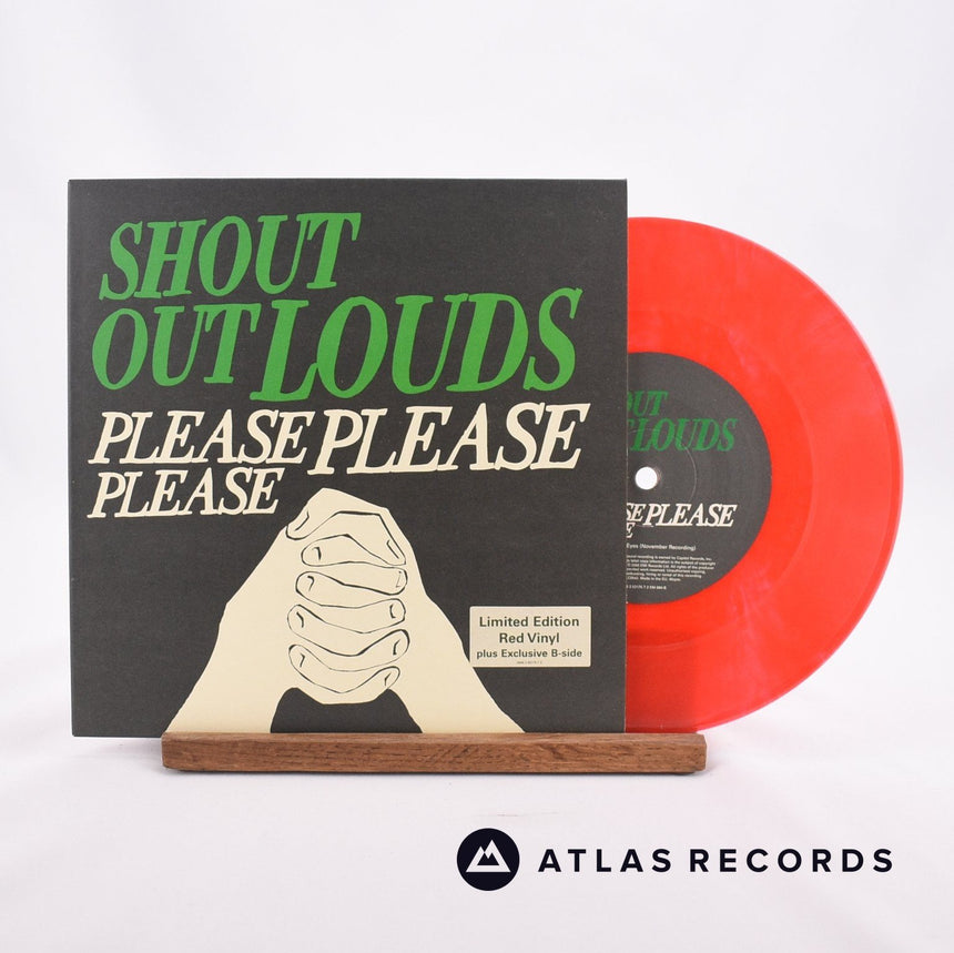 Shout Out Louds Please Please Please 7" Vinyl Record - Front Cover & Record